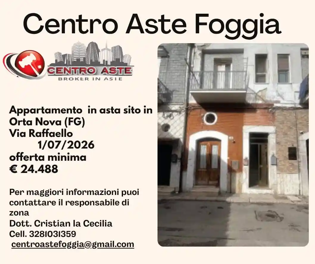 Appartamento in vendita a Orta Nova