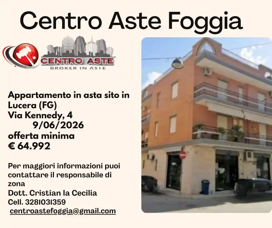 Appartamento in vendita a Lucera