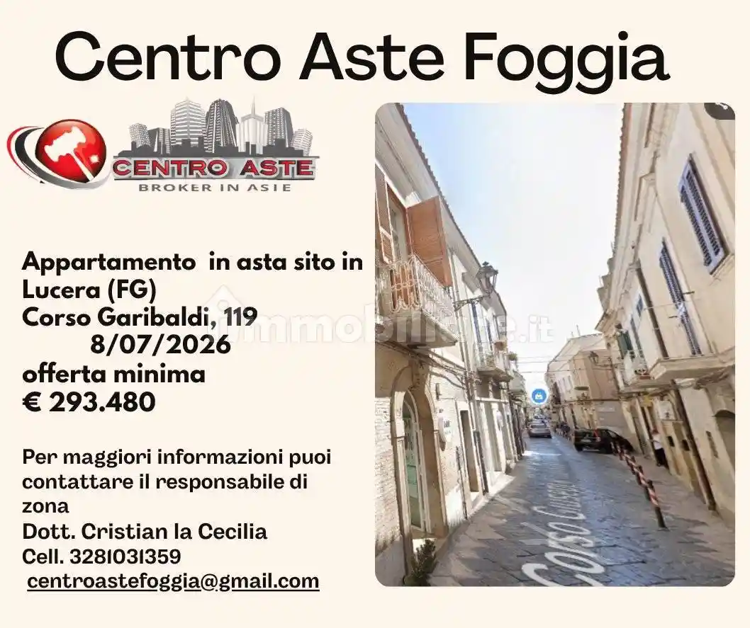 Appartamento in vendita a Lucera
