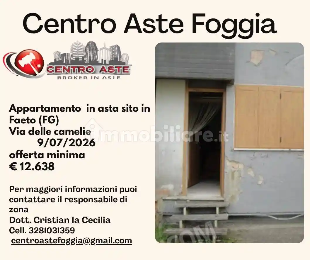 Appartamento in vendita a Faeto