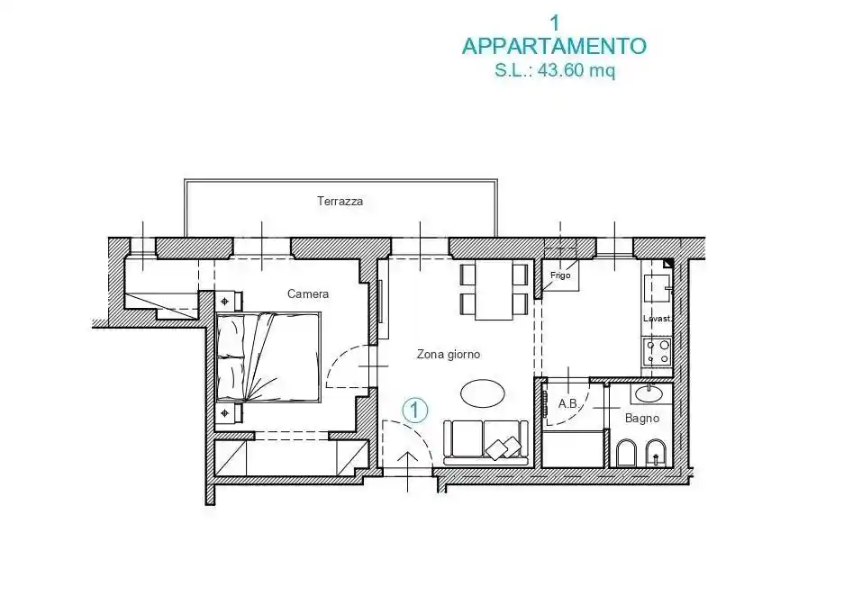 Appartamento in vendita a Firenze
