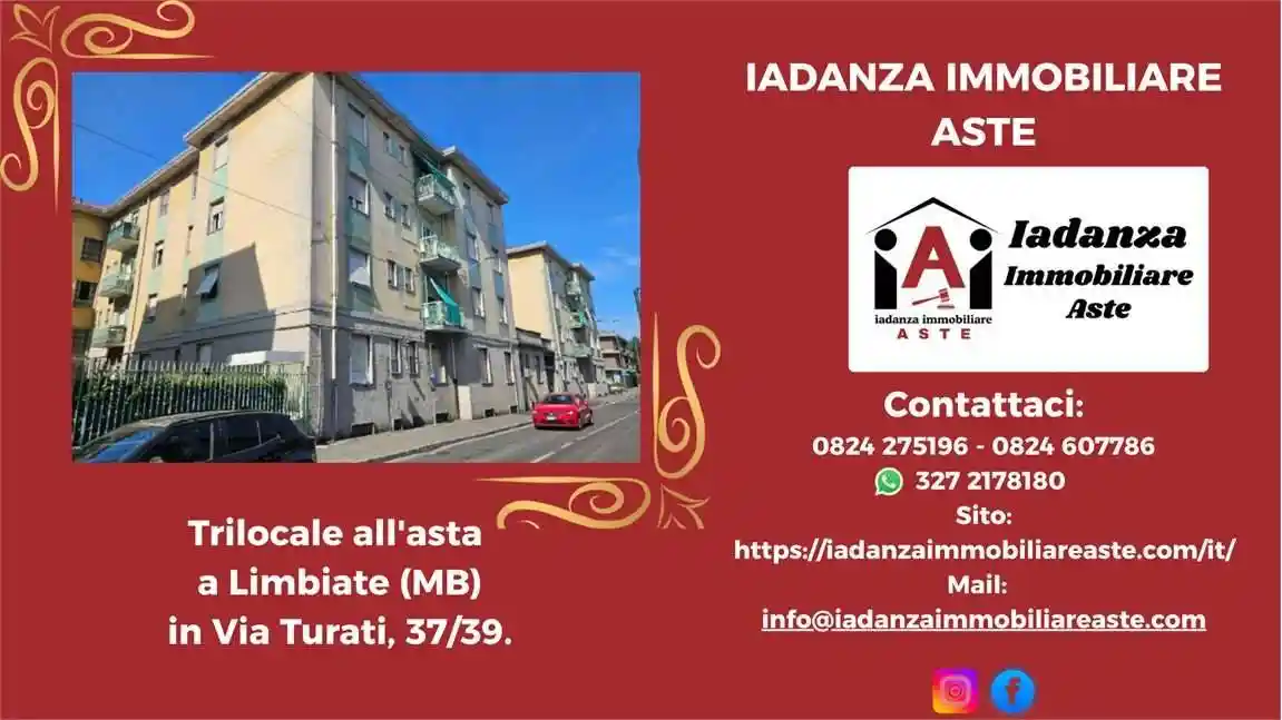 Appartamento in vendita a Limbiate