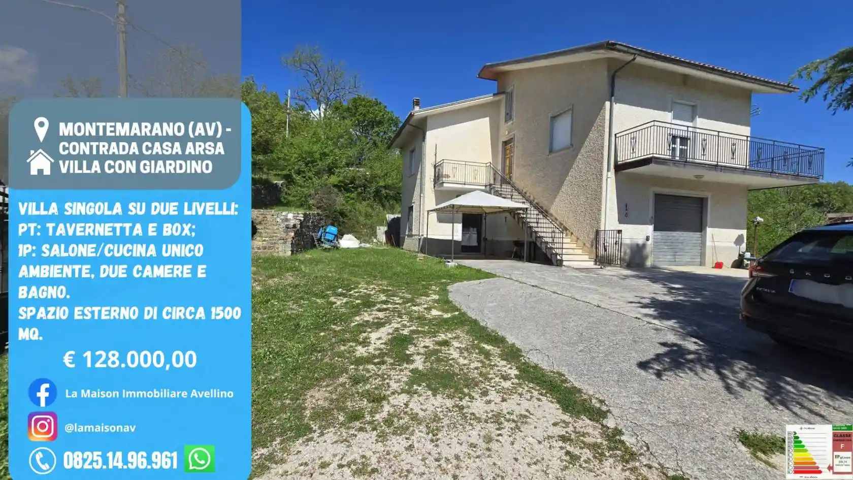 Villa in vendita a Montemarano