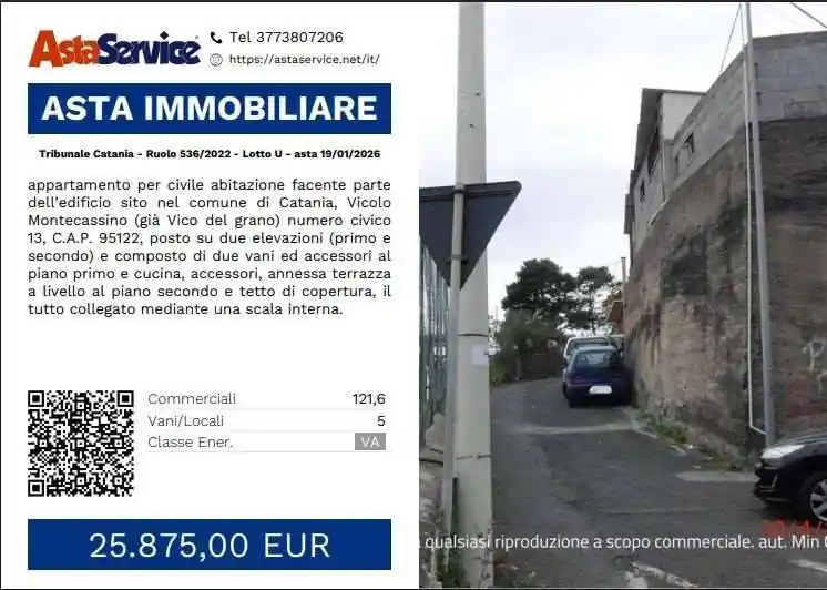 Appartamento in vendita a Catania