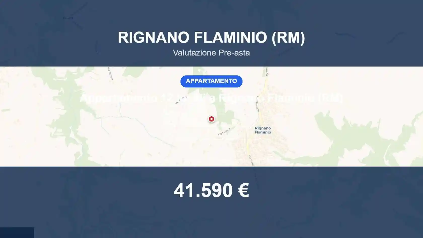 Appartamento in vendita a Rignano Flaminio
