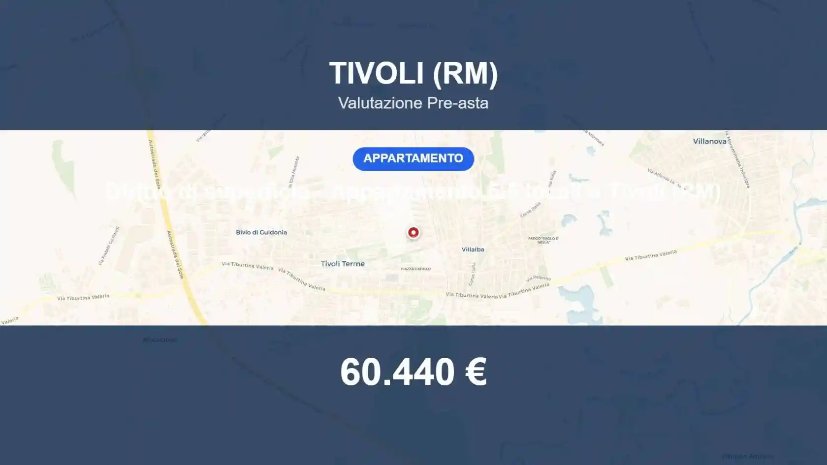 Appartamento in vendita a Tivoli