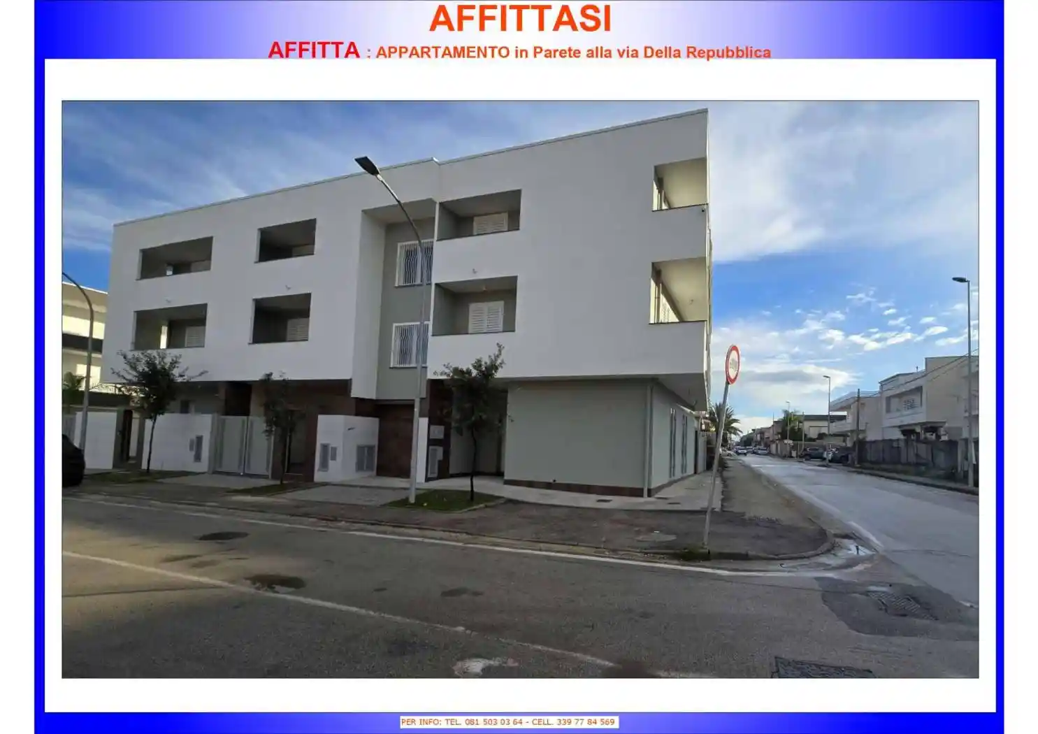 Appartamento in affitto a Parete
