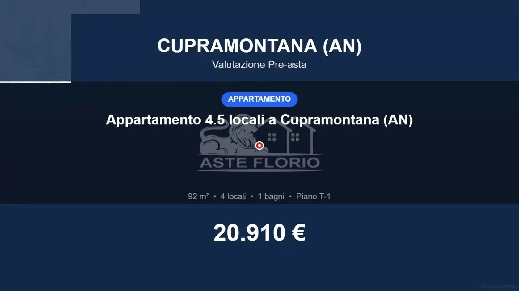 Appartamento in vendita a Cupramontana