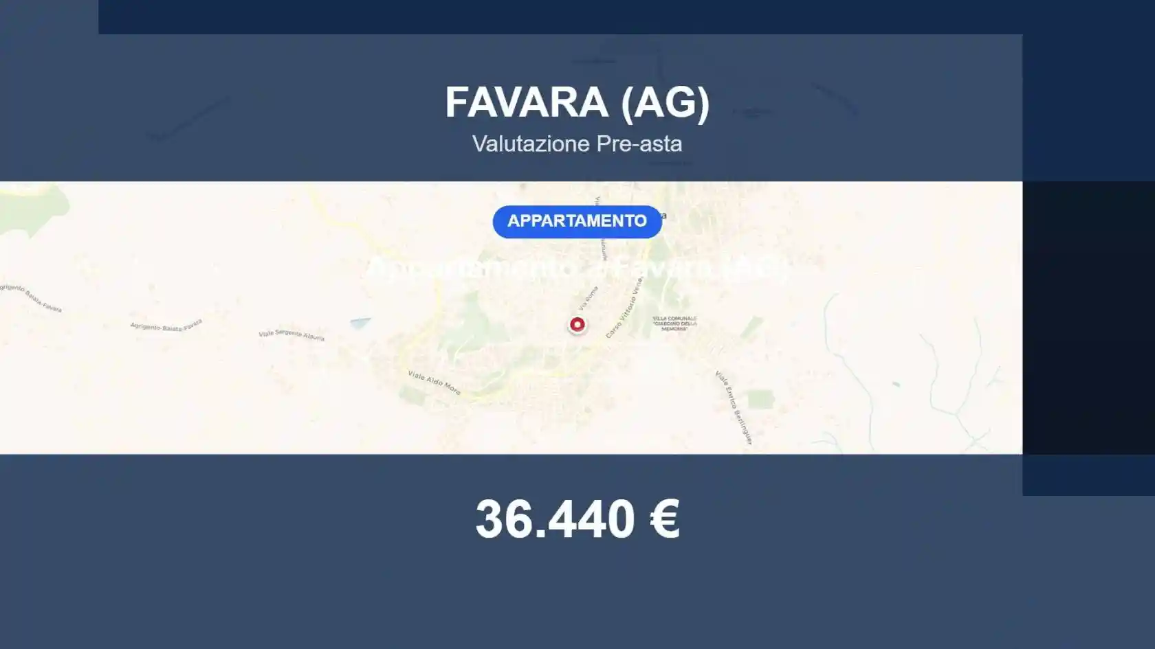 Appartamento in vendita a Favara