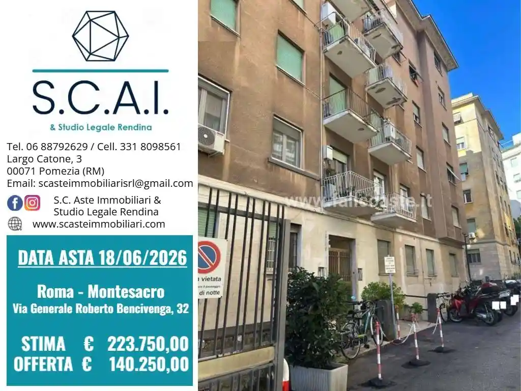 Appartamento in vendita a Roma