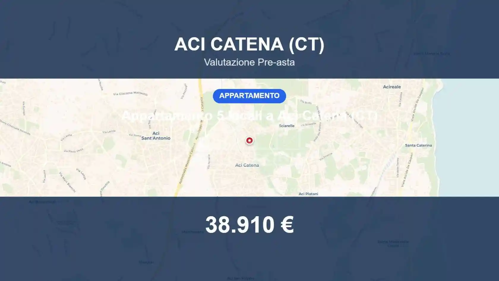 Appartamento in vendita a Aci Catena