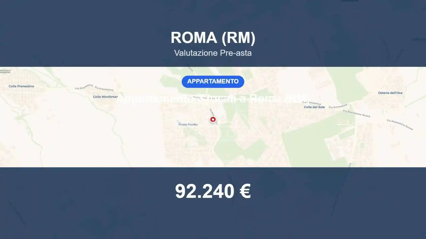 Appartamento in vendita a Roma