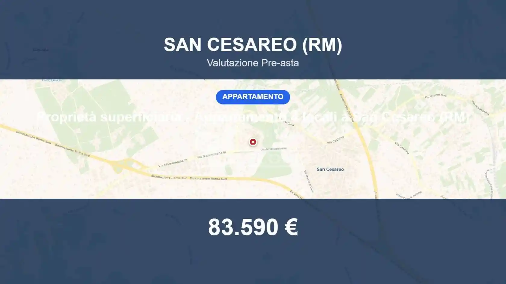 Appartamento in vendita a San Cesareo