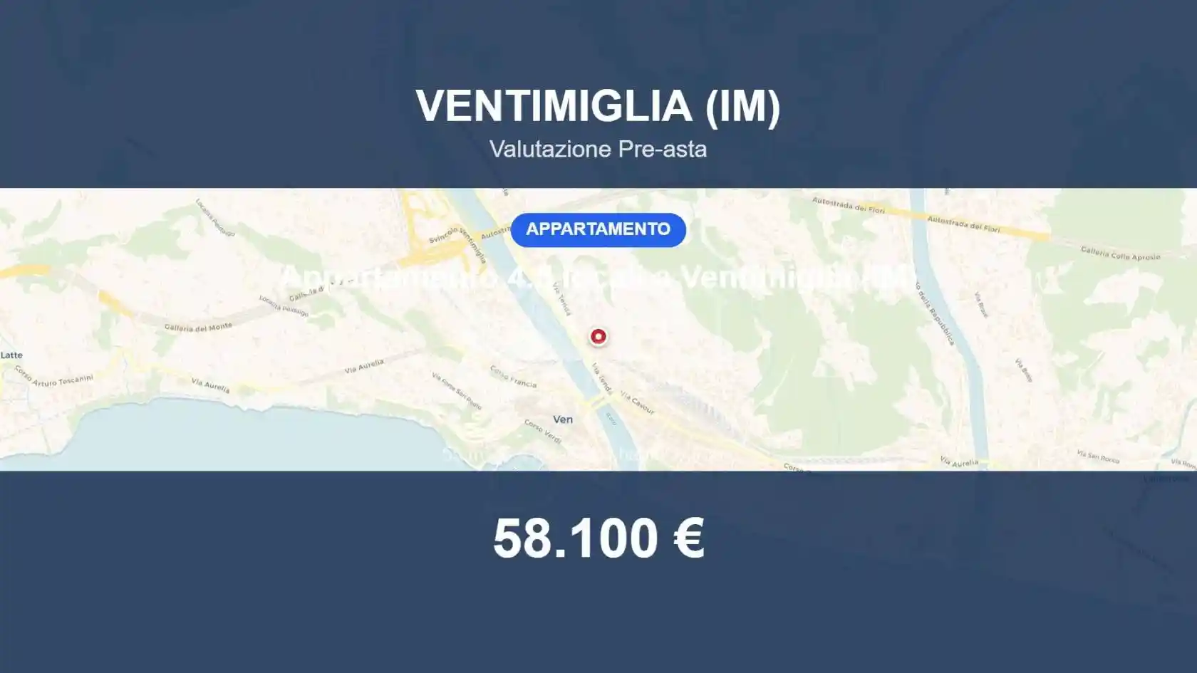Appartamento in vendita a Ventimiglia
