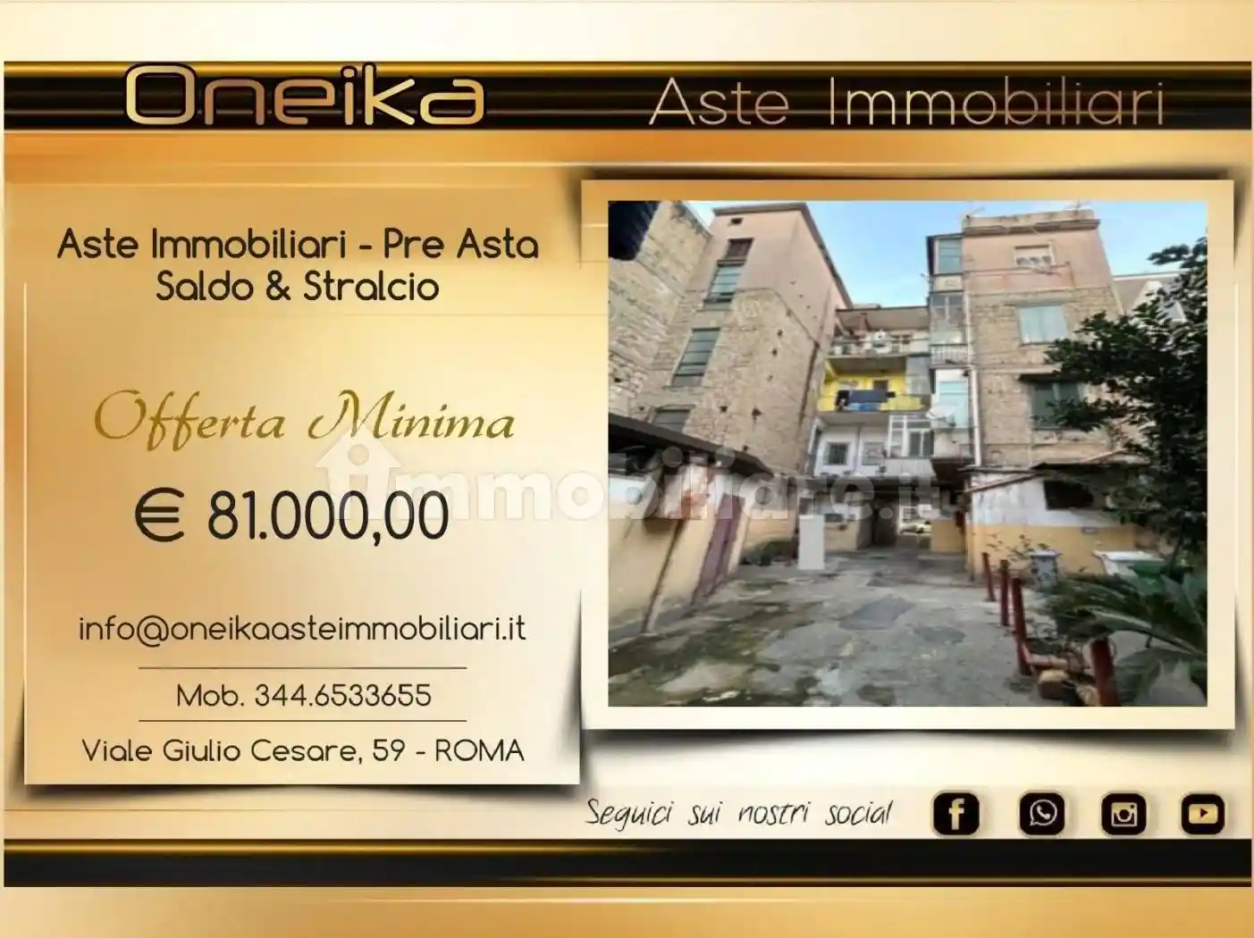 Appartamento in vendita a Napoli