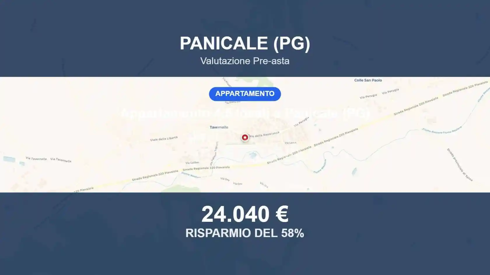 Appartamento in vendita a Panicale