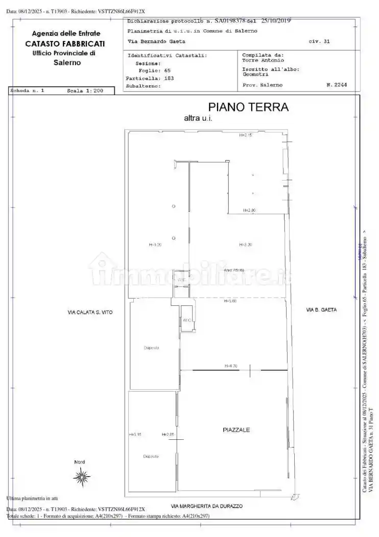 Rustico - Casale in vendita a Salerno