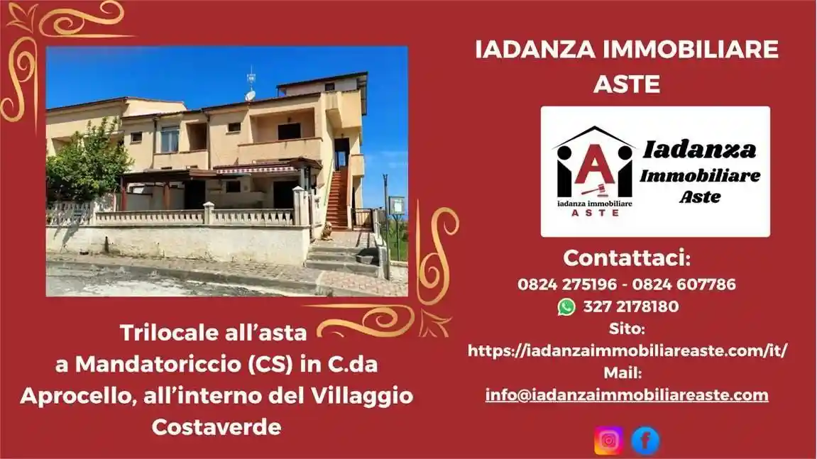 Appartamento in vendita a Mandatoriccio