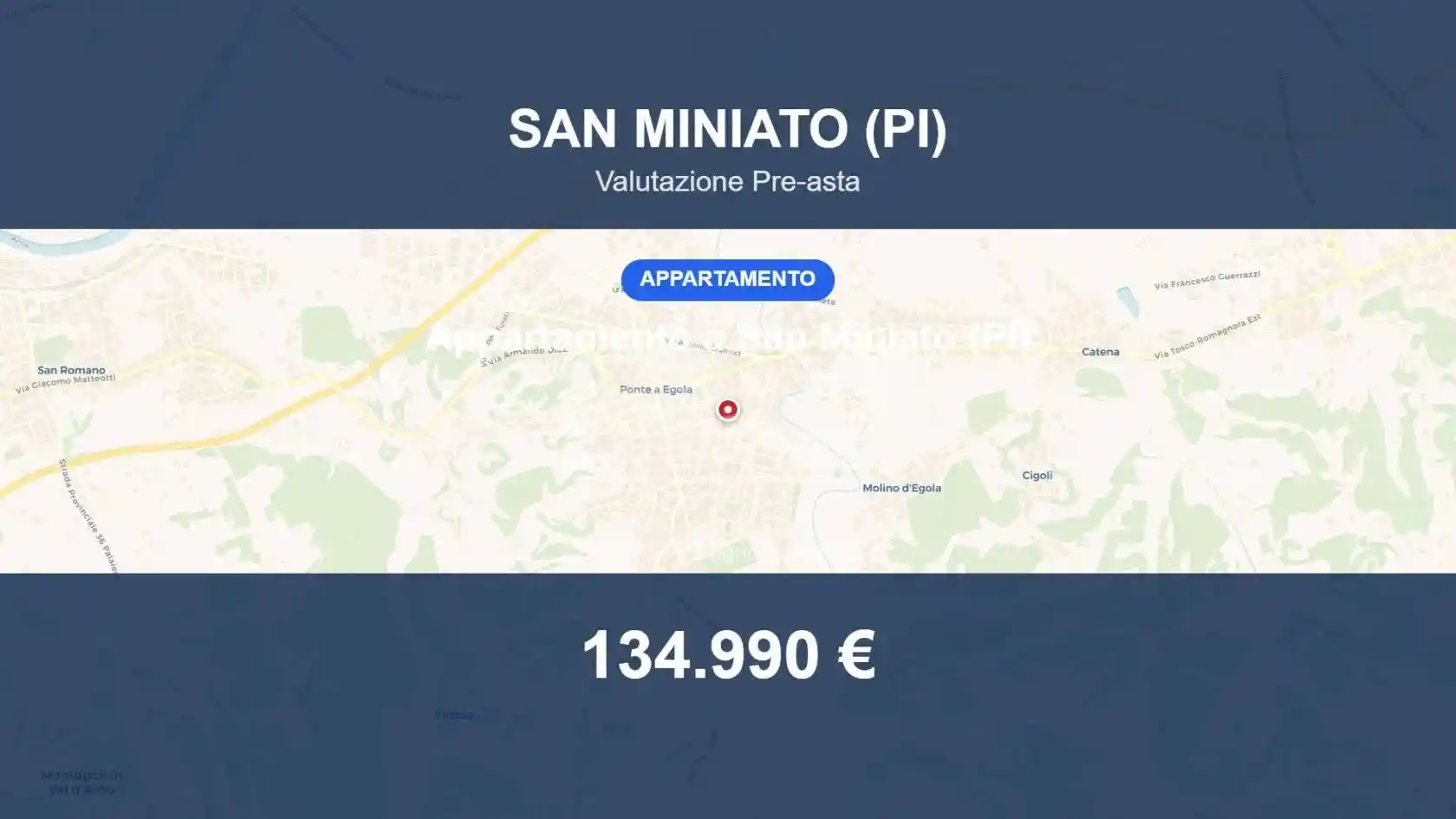 Appartamento in vendita a San Miniato