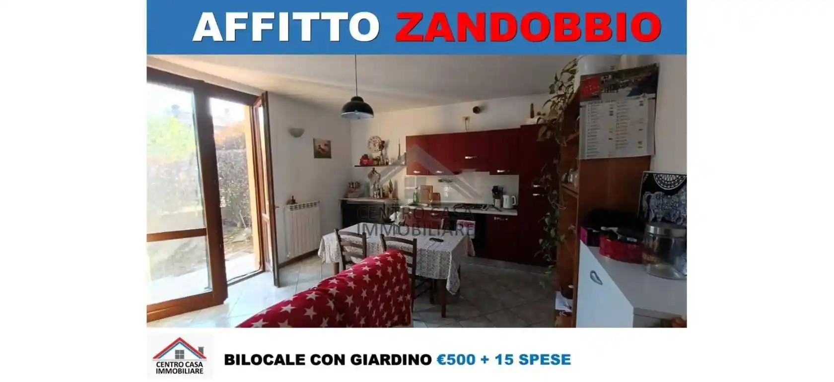 Appartamento in affitto a Zandobbio
