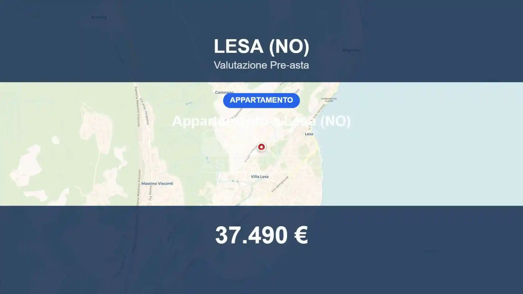 Appartamento in vendita a Lesa