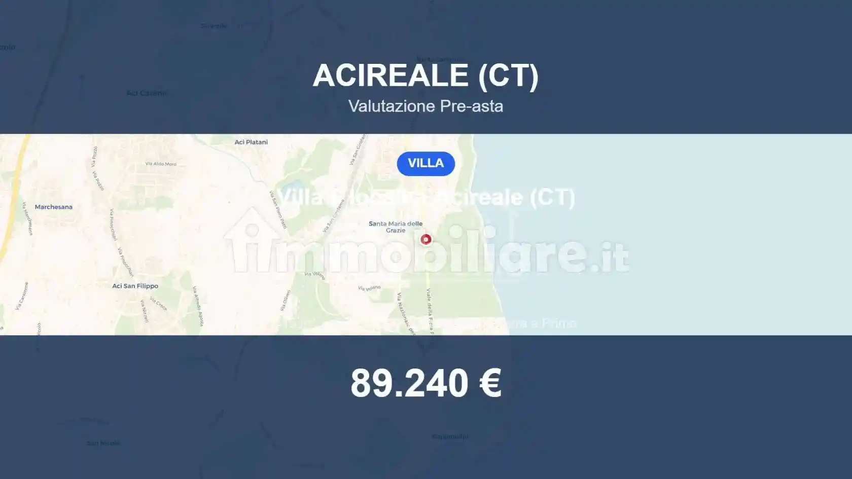 Villa in vendita a Acireale