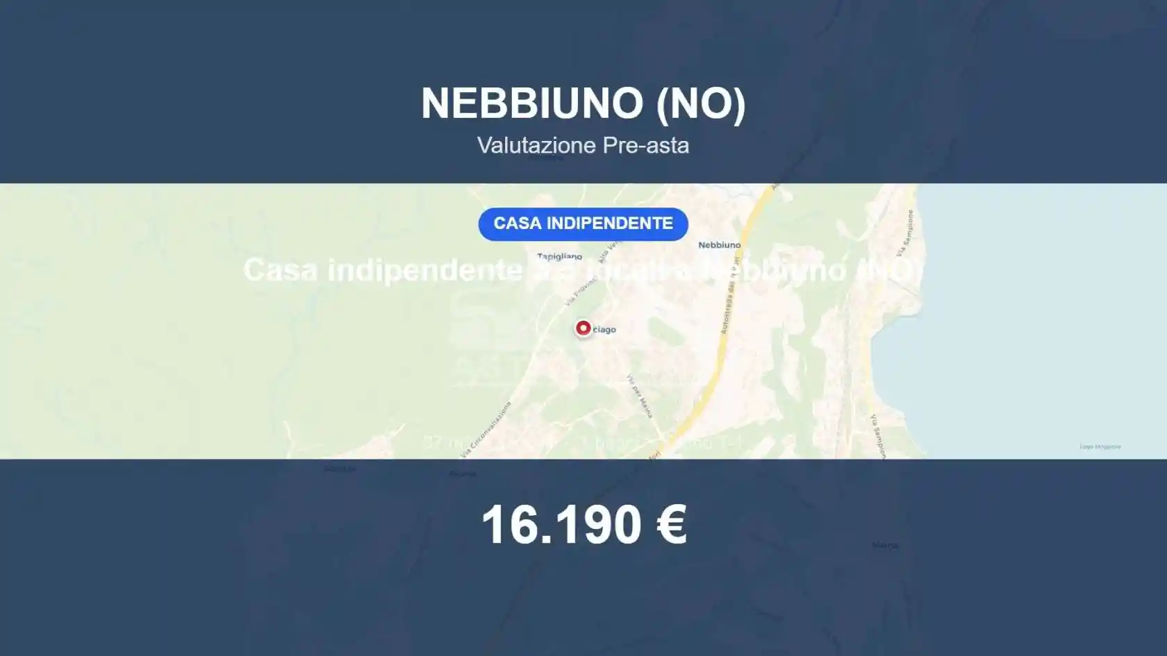 Villa in vendita a Nebbiuno