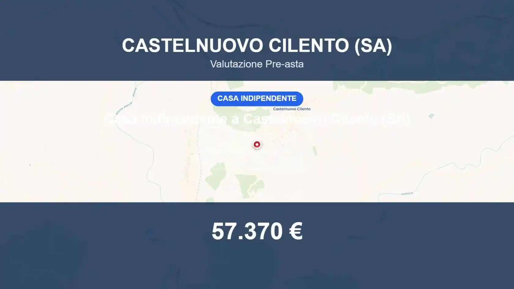 Villa in vendita a Castelnuovo Cilento