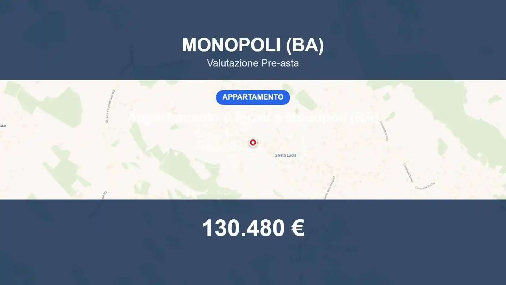 Appartamento in vendita a Monopoli