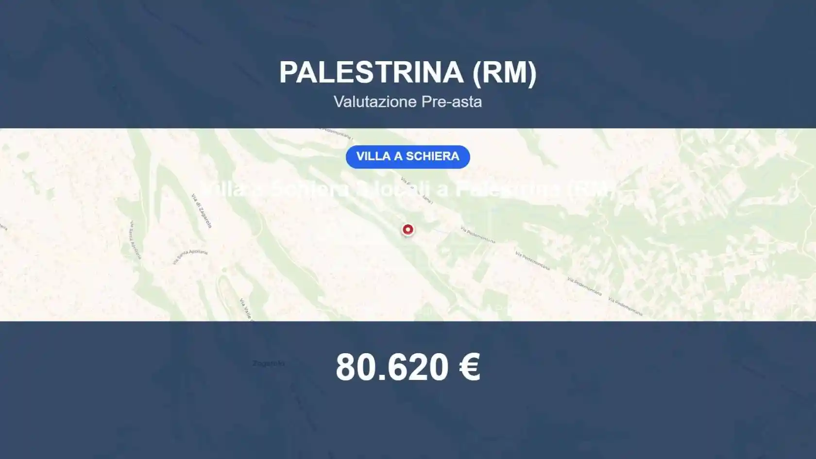 Villetta a schiera in vendita a Palestrina