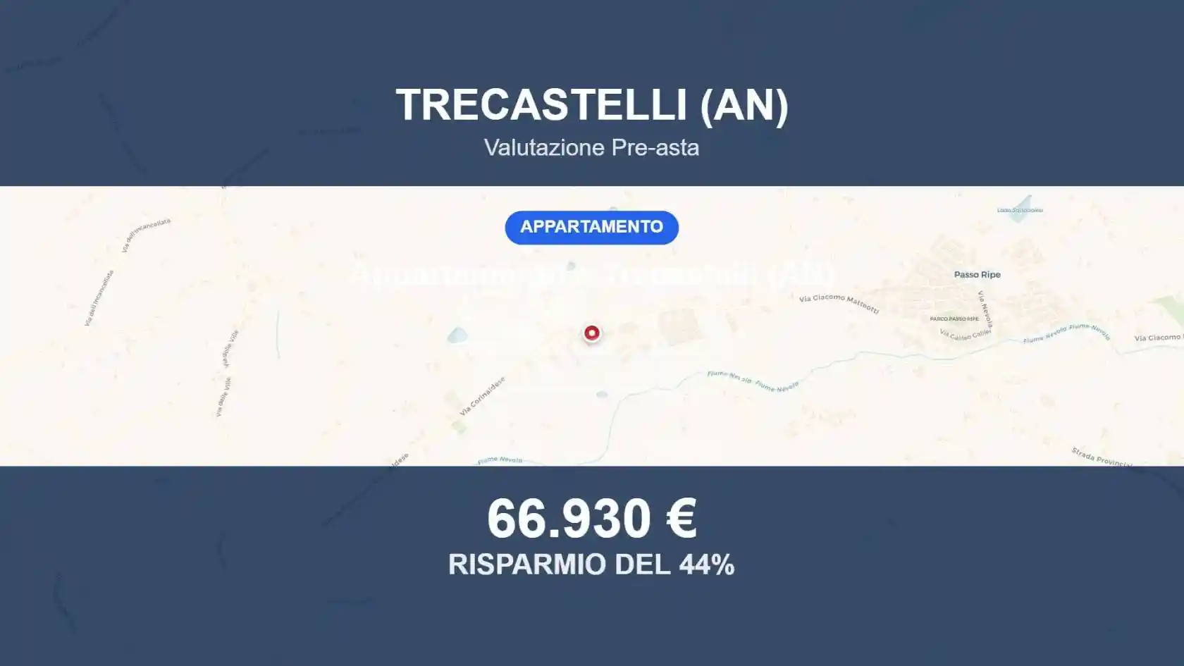 Appartamento in vendita a Trecastelli