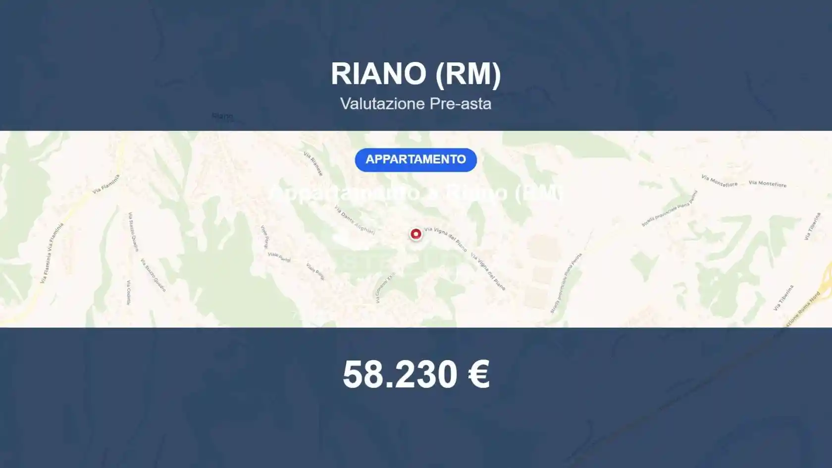 Appartamento in vendita a Riano