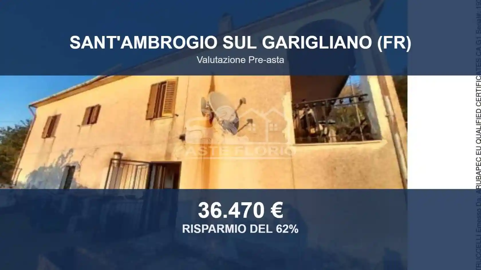 Villa in vendita a Sant'Ambrogio sul Garigliano