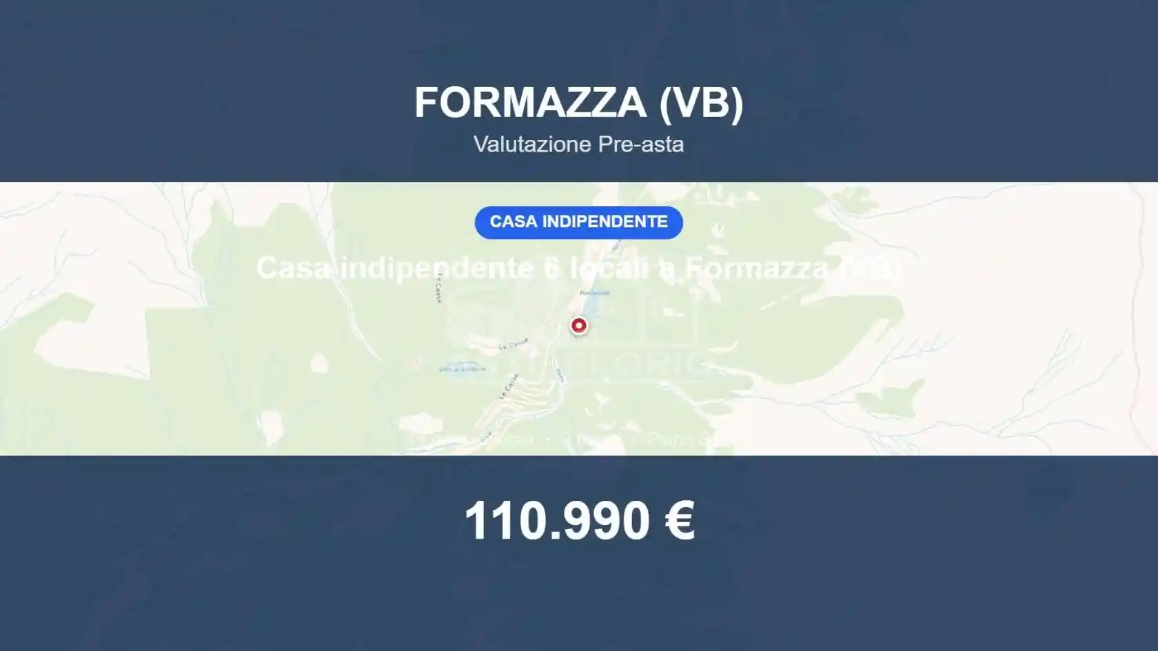 Villa in vendita a Formazza