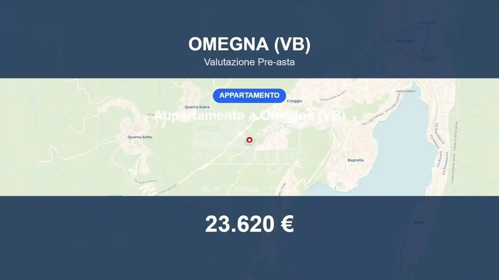 Appartamento in asta a Omegna