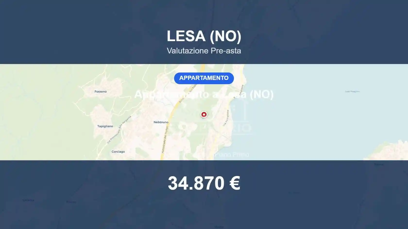 Appartamento in vendita a Lesa