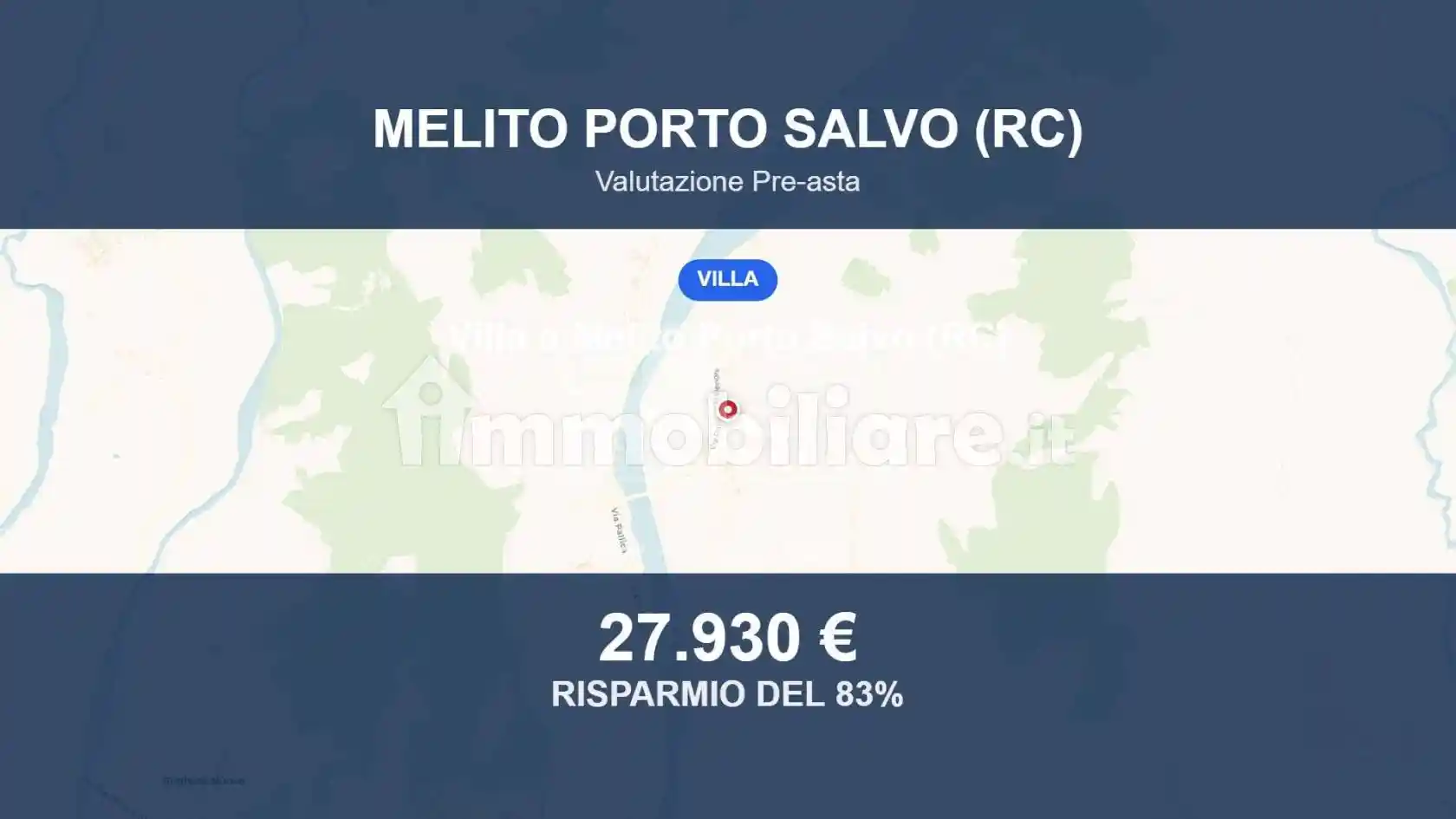 Villa in vendita a Melito di Porto Salvo