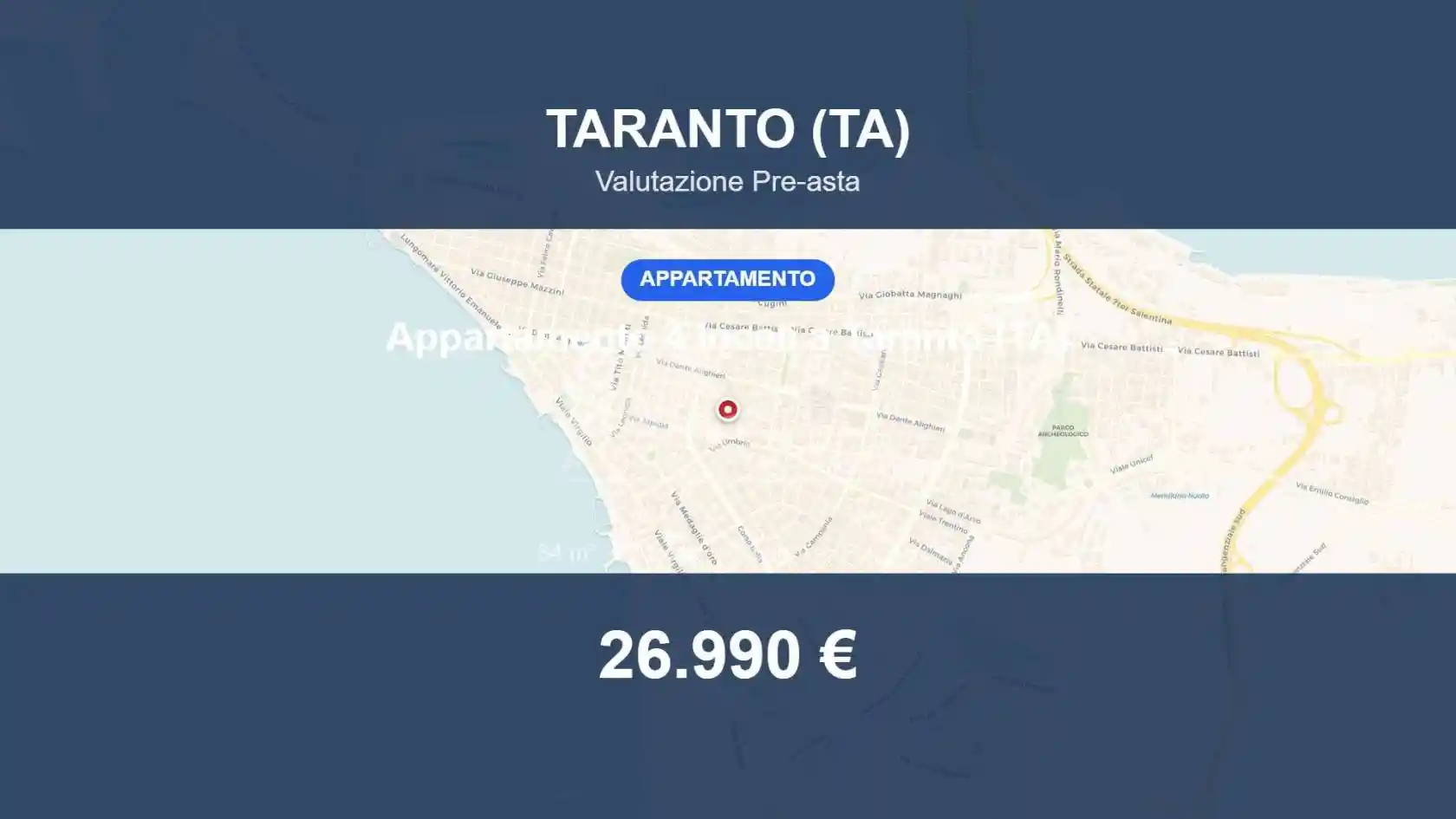 Appartamento in vendita a Taranto