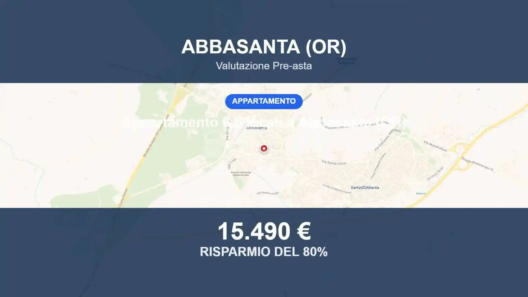 Appartamento in vendita a Abbasanta