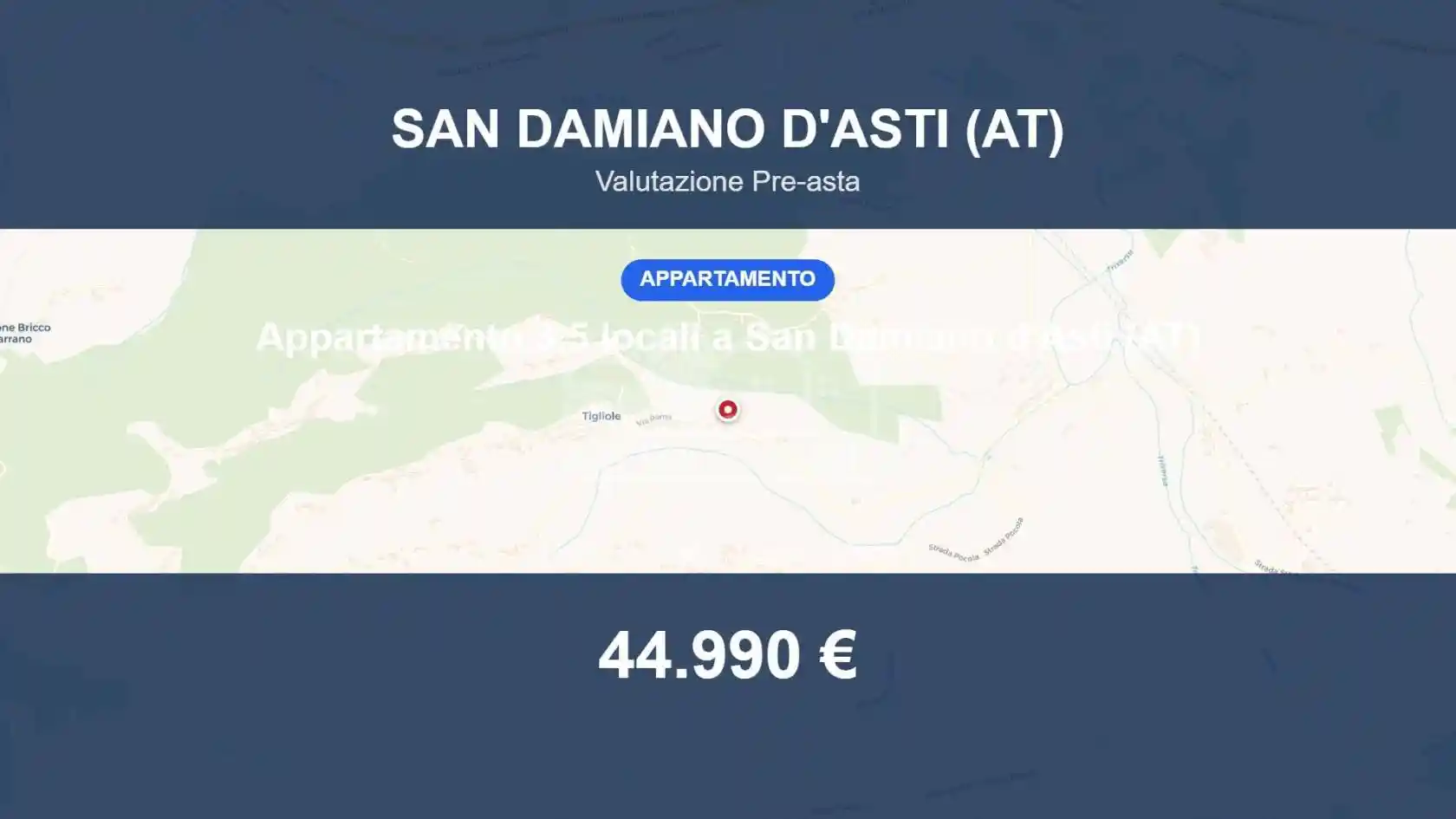 Appartamento in vendita a San Damiano d'Asti