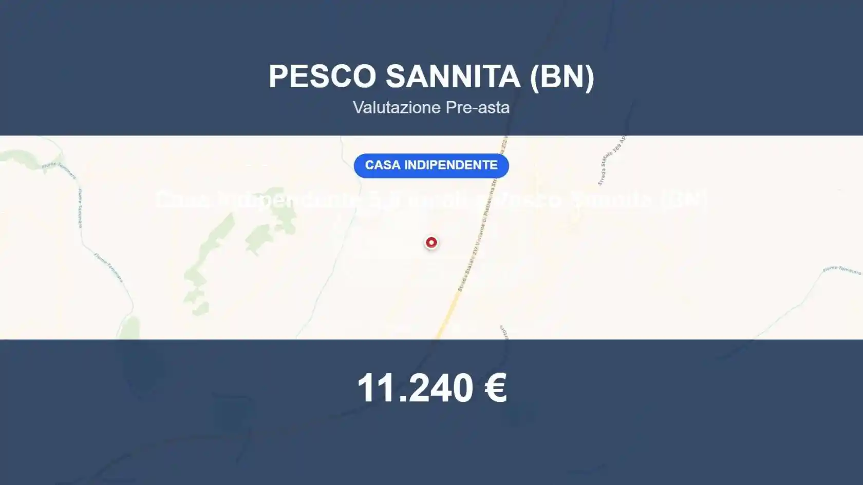 Villa in vendita a Pesco Sannita