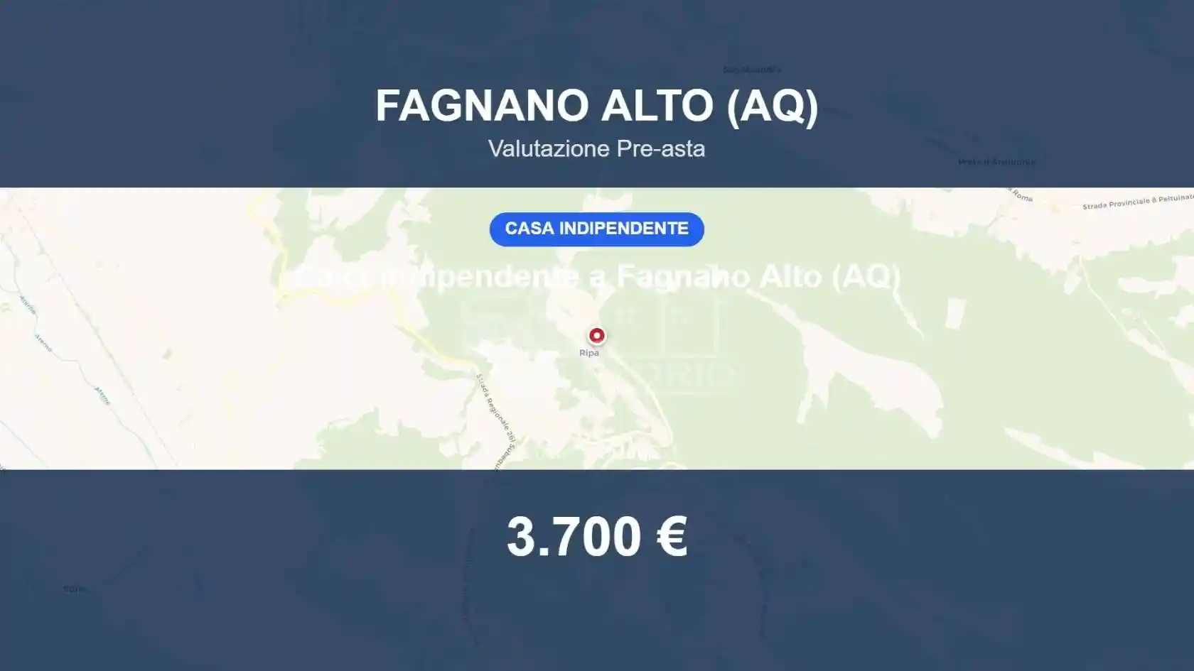 Villa in vendita a Fagnano Alto