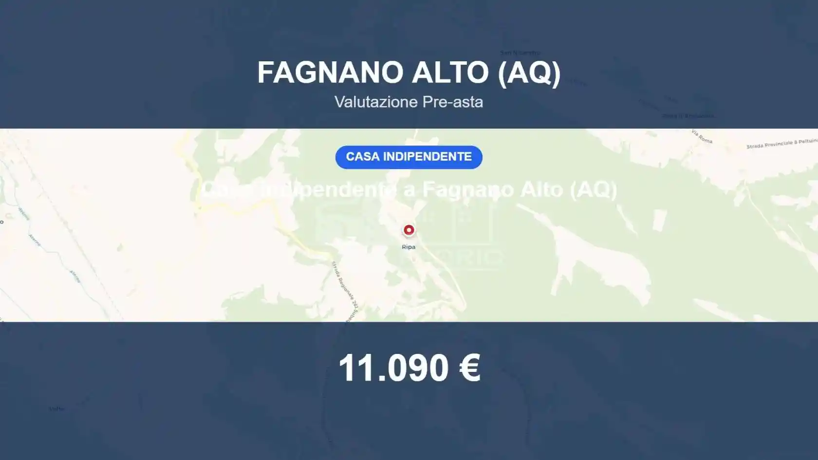 Villa in vendita a Fagnano Alto