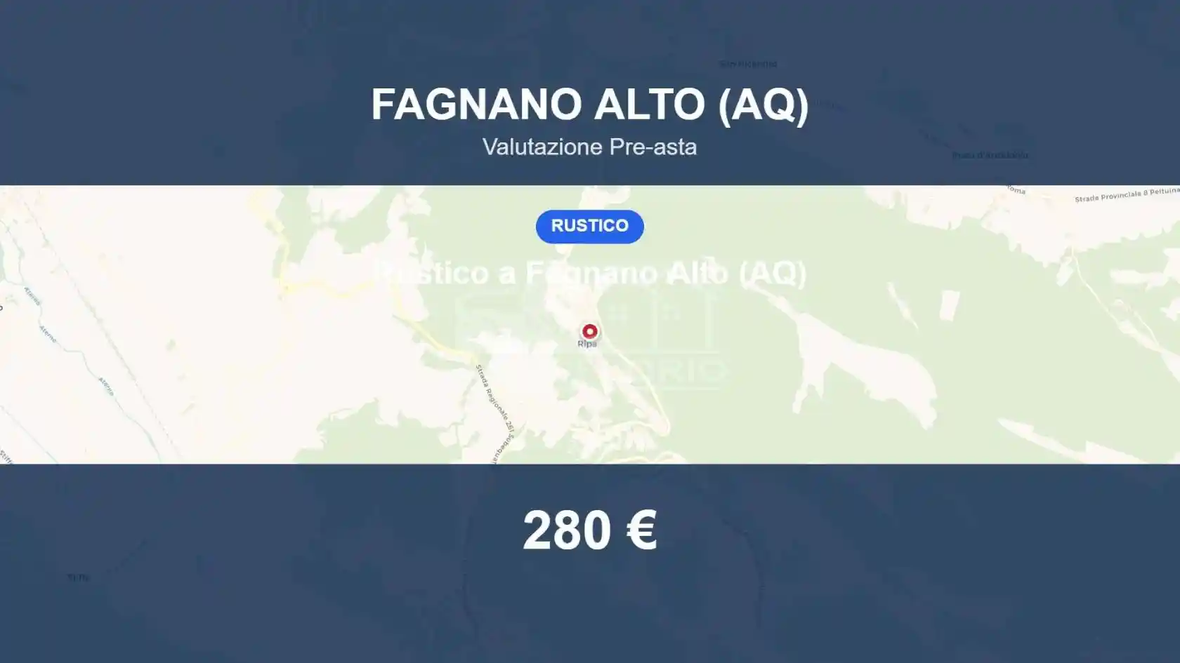 Rustico - Casale in vendita a Fagnano Alto