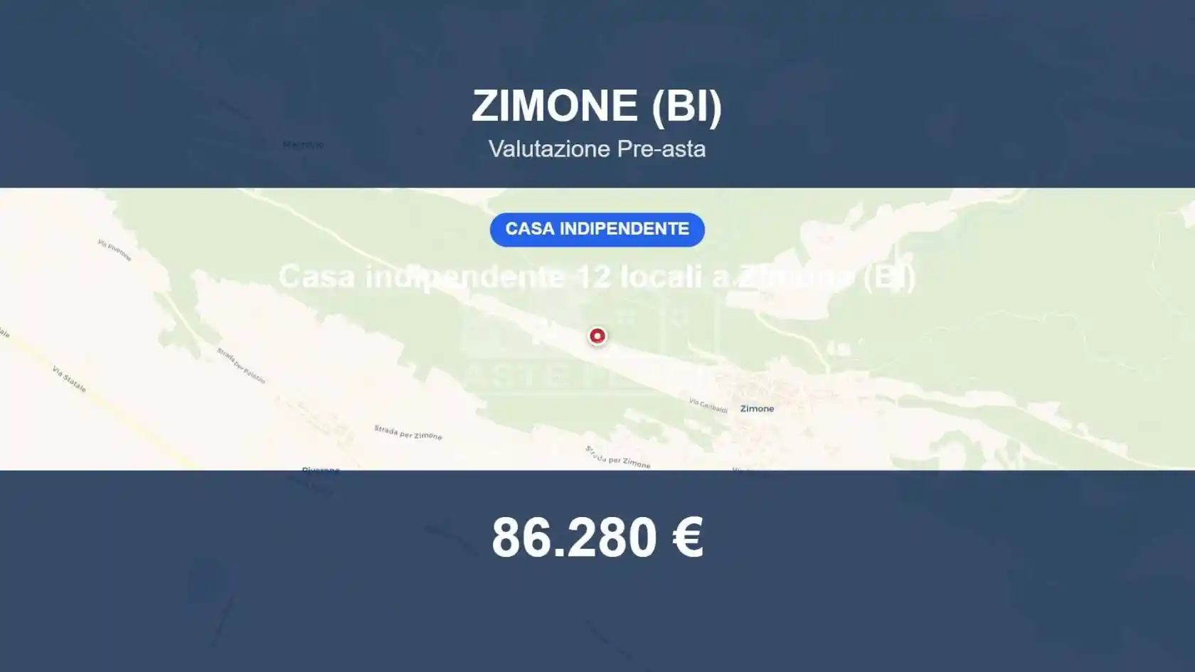 Villa in vendita a Zimone