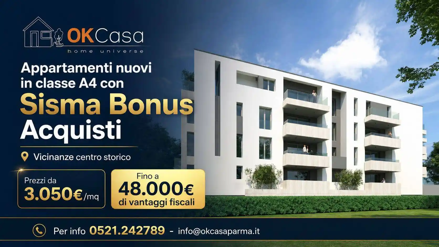 Appartamento in vendita a Parma