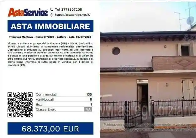 Villa in vendita a Viadana