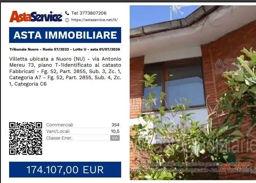 Villa in vendita a Nuoro