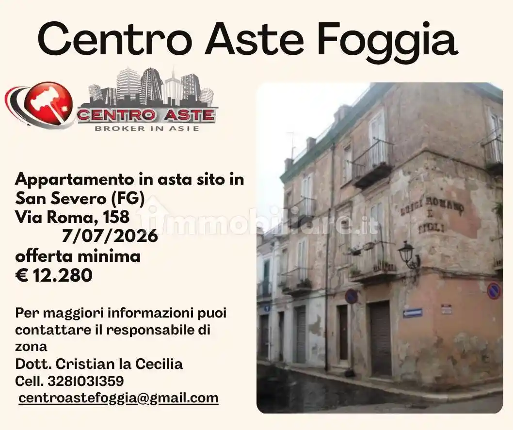 Appartamento in vendita a San Severo