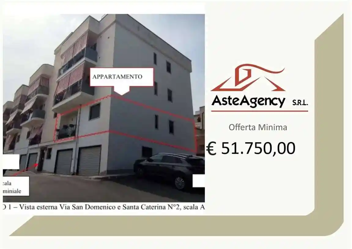 Appartamento in asta a Montemesola